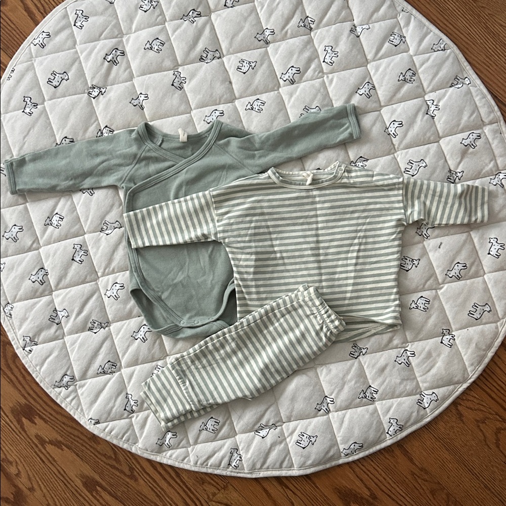Quincy Mae | Matching Set and Onesie